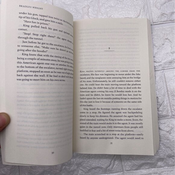 The Secret Weapon By Bradley Wright Paperback Spy Thriller Novel 2020 Book - Picture 7 of 11